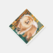 顔ザサンチョウ紙ナプキン スタンダードカクテルナプキン (角)