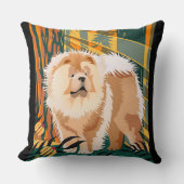 顔ザサンチョウ装飾用クッション クッション (正面)