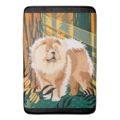 顔ザSUN Chow crate/bath mat バスマット (正面縦)