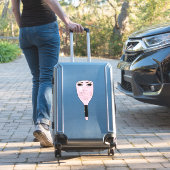 顔シールドピンクの点滅の延長の価格表 シール (スーツケースインサイチュ)