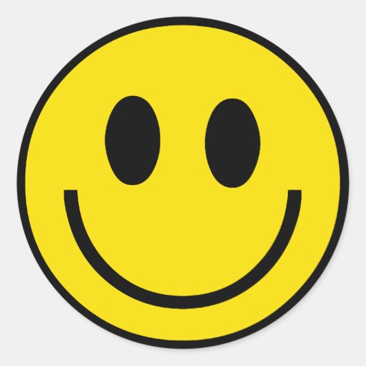 顔シール ラウンドシール (正面)