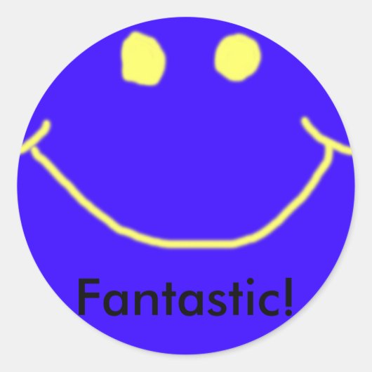 顔シール ラウンドシール (正面)