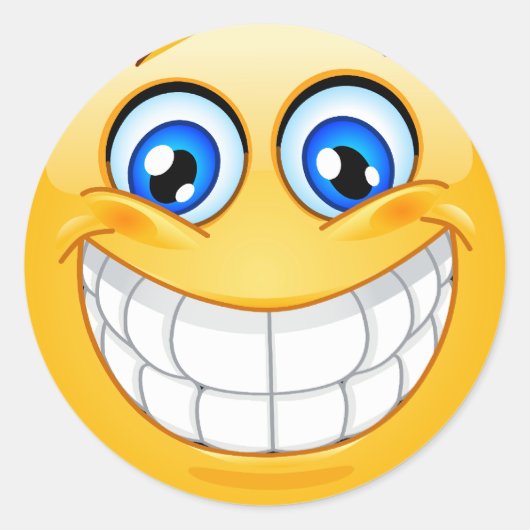 顔シール ラウンドシール (正面)