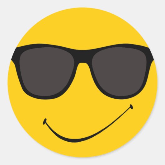 顔シール ラウンドシール (正面)