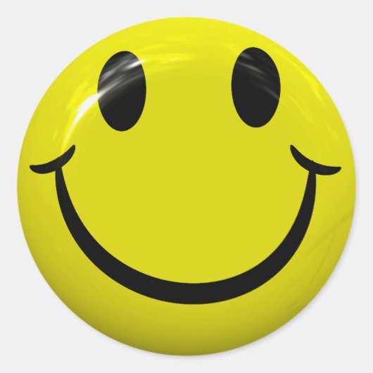 顔シール ラウンドシール (正面)