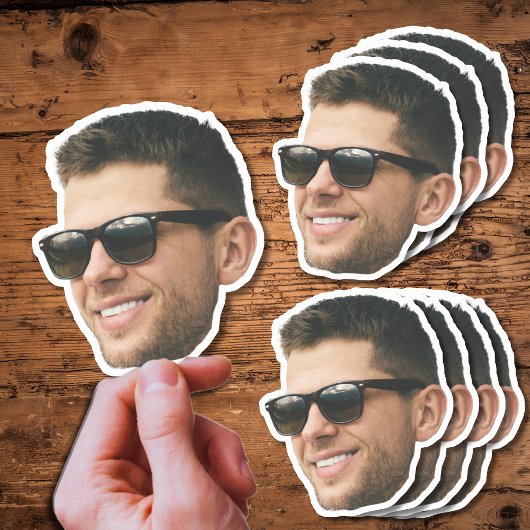 顔ステッカー コンフェッティ パーティー 装飾 ブライズパーティー シール