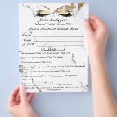 顔トリートメント同意型枠大理石部1b チラシ (手)