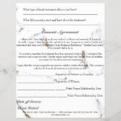 顔トリートメント同意型枠大理石部2 チラシ (裏面)