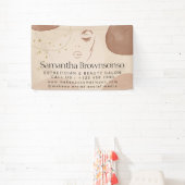 顔ニュートラルアーストーンエステティシャン 横断幕 (インサイチュ)