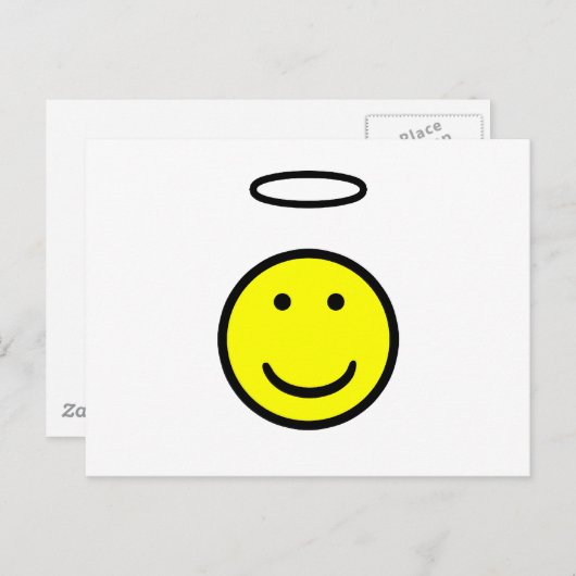 顔ハロ ポストカード (正面/裏面)