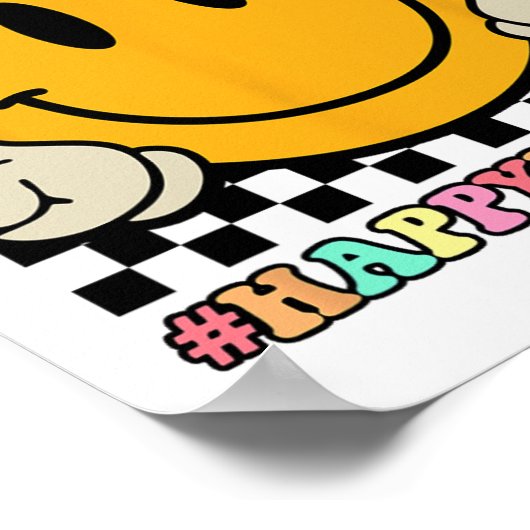 顔バイブル先生ハッピースクールの最後の日 ポスター (角)