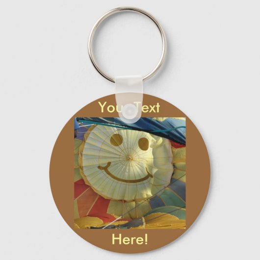 顔バルーン！ キーホルダー (正面)