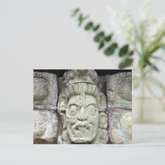 顔パン ポストカード (スタンド正面)