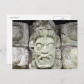 顔パン ポストカード (正面/裏面)