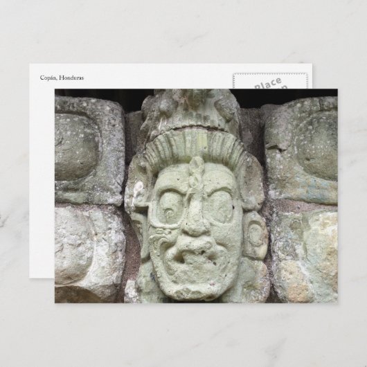 顔パン ポストカード (正面/裏面)