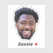 顔パーソナライズされたシール,フォト誕生日ギフト シール (シート)