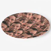 顔パーソナライズされた写真ユニークフォト誕生日Na ペーパープレート (アングル)