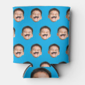 顔パーソナライズされた誕生日の好意バチュラーパーティ 缶クーラー (正面)