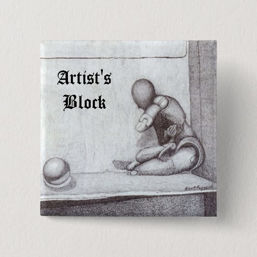 顔ボタン 缶バッジ (正面)