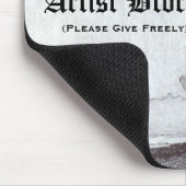 顔マウスパッド マウスパッド (コーナー)