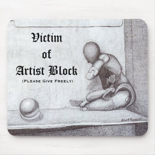 顔マウスパッド マウスパッド (正面)