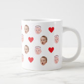 顔マグカスタム、ベビー写真マグ ジャンボコーヒーマグカップ (右)