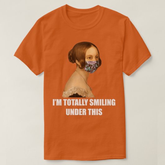 顔マスとギフトオイルの絵画のパンデミック Tシャツ (デザイン正面)