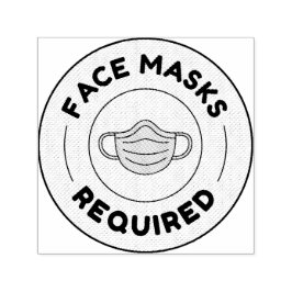 顔マスクが必要 – Self Inking Rubber Stamp セルフインキングスタンプ