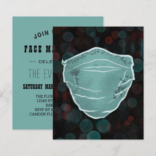 顔マスクパーティー (正面/裏面)