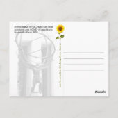 顔マスク着用アトラス – NYC Hポストカード ポストカード (裏面)