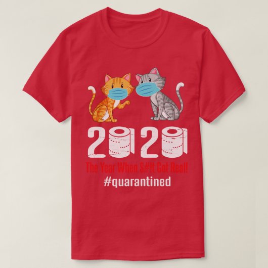 顔マスク踊り2020トイレ紙The Tシャツ (デザイン正面)