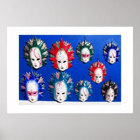 顔マスク ポスター (正面)