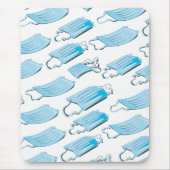 顔マスク マウスパッド (正面)