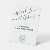 顔マッミニマルクモダンステーション 台座サイン (正面)