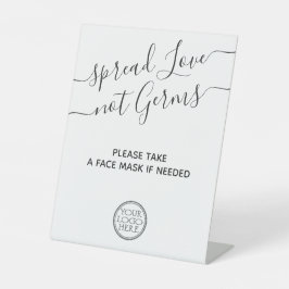 顔マッミニマルクモダンステーション 台座サイン