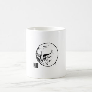 顔ミームなし コーヒーマグカップ