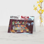 顔モダン，エリコ，イスラエル カード (黄色い花)