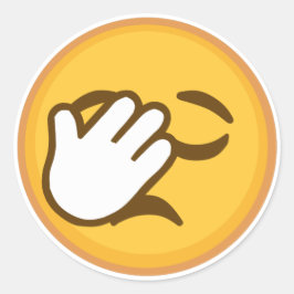 顔ヤシ ラウンドシール