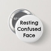 顔ヨガ先生フェイシャルマッサージ 缶バッジ (正面&裏面)