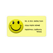 顔ラベル ラベル (正面)