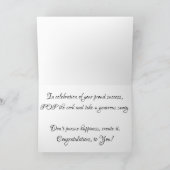 「顔ワインラック」お祝いカード カード (内部)