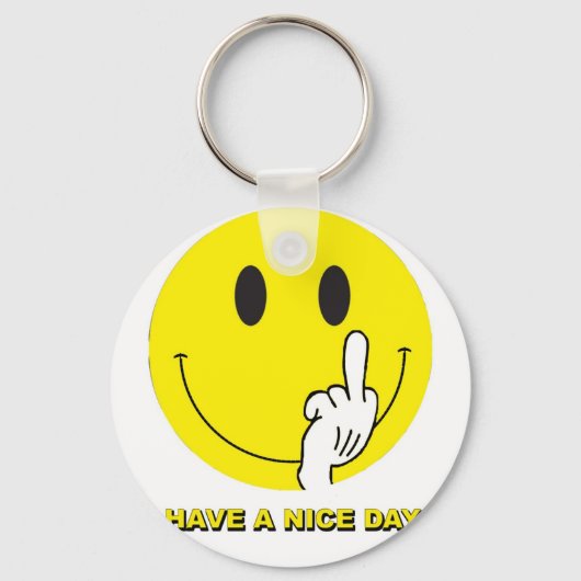 顔与えの指 キーホルダー (正面)