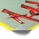 顔中毒ポスター ポスター (角)