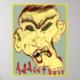 顔中毒ポスター ポスター