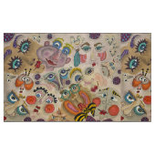 顔付きファブお洒落リ ファブリック (ファットクォーター)