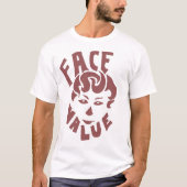 顔値 Tシャツ (正面)