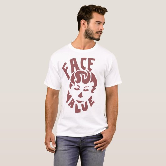 顔値 Tシャツ (正面フル)