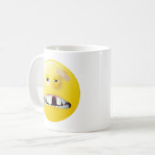 顔写真の顔 コーヒーマグカップ (正面左)