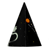 顔写真宇宙飛行士パーティー帽 パーティーハット (裏面)