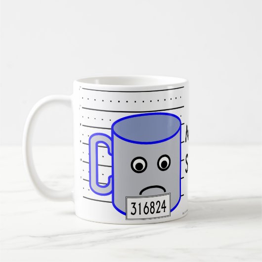 顔写真 コーヒーマグカップ (左)